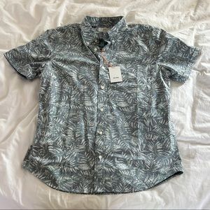 NWT Jack Spade floral button up XL